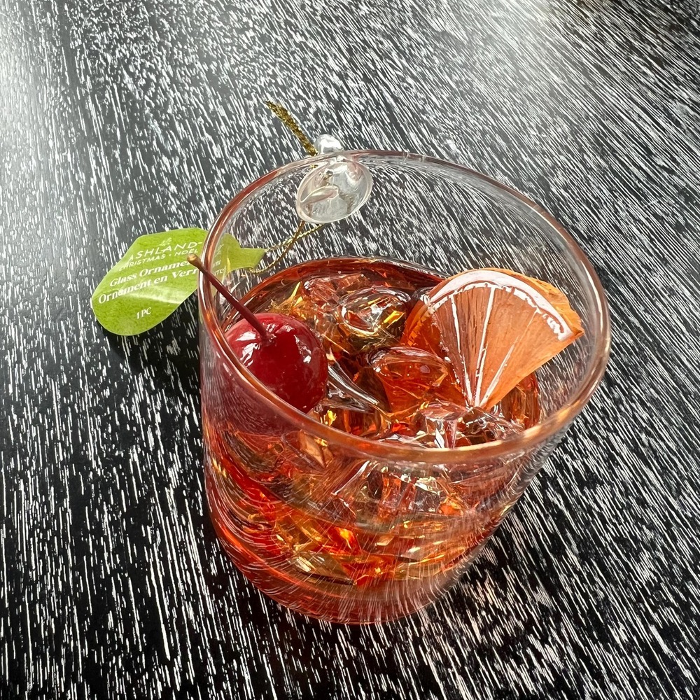 Old Fashioned Cocktail Ornament‎ NWT - Picture 2 of 6